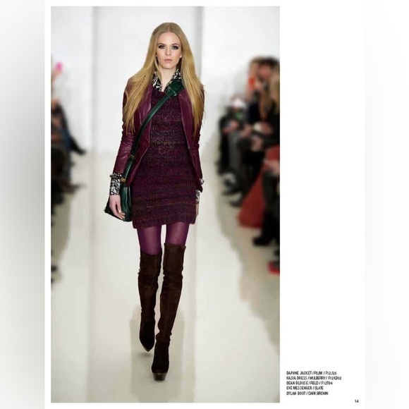 Rachel Zoe / Dylan stretch suede button over the knee heeled Thigh High Boots 6 - Picture 3 of 7